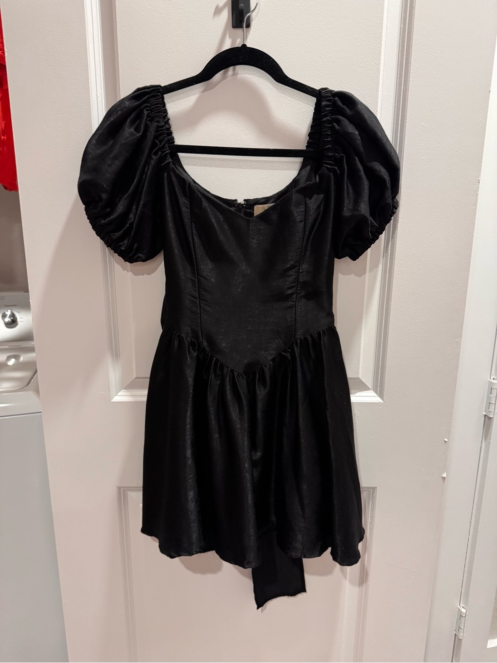 Fashion Brand Company Black virgin mini dress